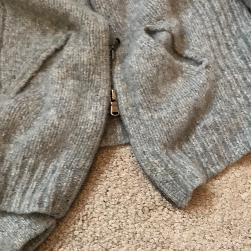 Express Zip Up Sweater With Matching Turtle Neck - image 7